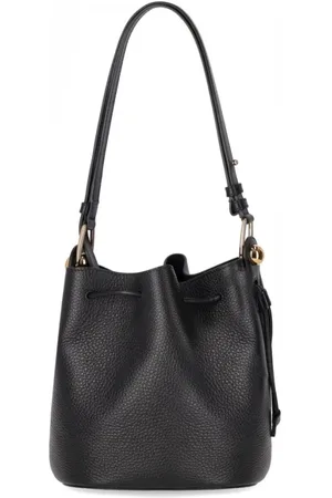 Furla Torebki, Kobieta, Czarny, ONE SIZE, Skóra, Sfera Mini Bucket Bag