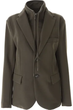 Emporio Armani Kurtki, Mężczyzna, Zielony, M, Zielona marynarka