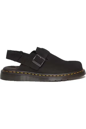 Dr. Martens Buty, Mężczyzna, Czarny, 44 EU, Zamsz, Klapki Jorge II Suede