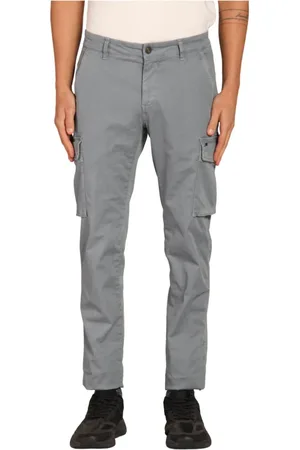 Masons Spodnie, Mężczyzna, Niebieski, 2XL, Spodnie Cargo Extra Slim Fit
