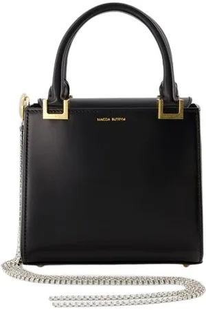 MAGDA BUTRYM Torebki, Kobieta, Czarny, ONE SIZE, Skóra, Mała torebka hobo Zorya