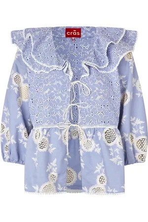 Crās Bluzki, Kobieta, Niebieski, XS, Sansa Shirt