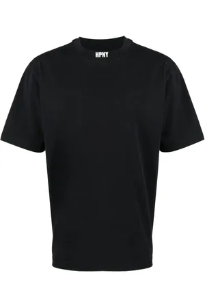 Heron Preston Koszulki, Mężczyzna, Czarny, S, Bawełna, Hpny EMB SS TEE