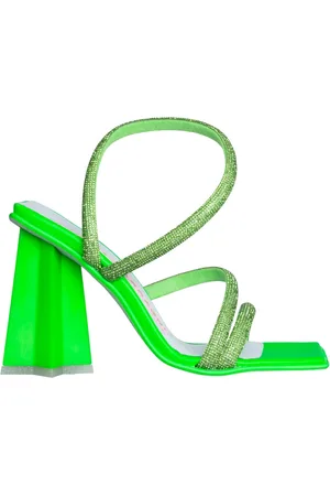 Chiara Ferragni Buty, Kobieta, Zielony, 39 EU, Sandały na obcasie