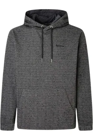 Pepe Jeans Bluzy, Mężczyzna, Szary, S, Bluzy z kapturem