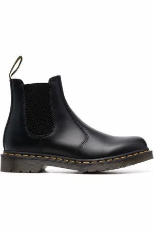 Dr. Martens Buty, Mężczyzna, Czarny, 40 EU, Skóra, Czarne Klasyczne Botki