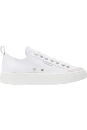 Courrèges Buty, Kobieta, Biały, 36 EU, Białe Sneakersy Fashion Mode Luxe