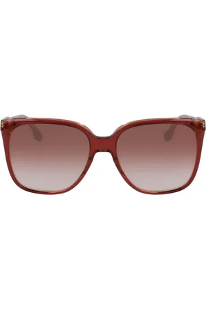 Victoria Beckham Akcesoria, Kobieta, brązowy, ONE SIZE, Oversized Okulary z Acetat