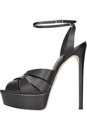 Casadei Buty, Kobieta, Czarny, 40 EU, Sandały Czarne