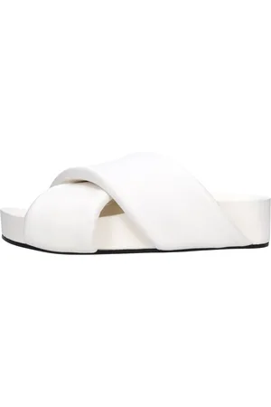 Jil Sander Buty, Kobieta, Biały, 36 EU, Sandały Białe