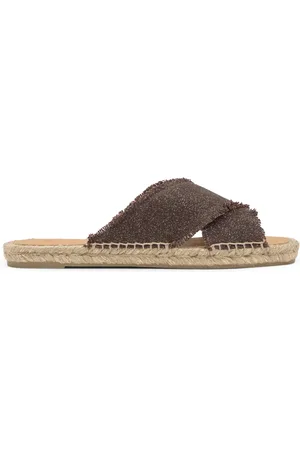 Castaner Buty, Kobieta, brązowy, 35 EU, Płaskie sandały