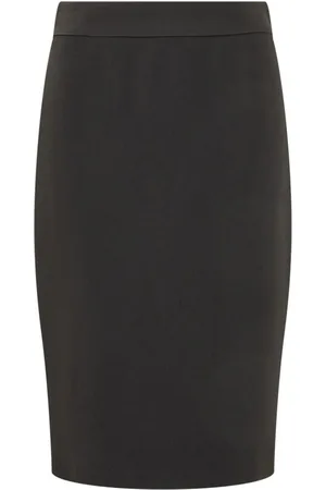 Emporio Armani Spódnice, Kobieta, Czarny, 2XL, Spódnica ołówkowa