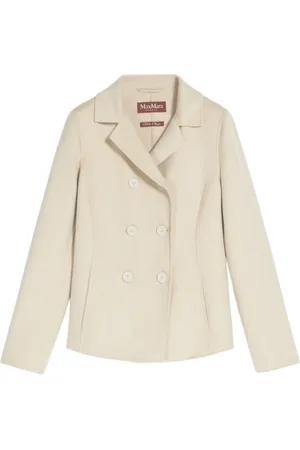 Max Mara Kurtki, Kobieta, Beżowy, M, Klasyczna marynarka