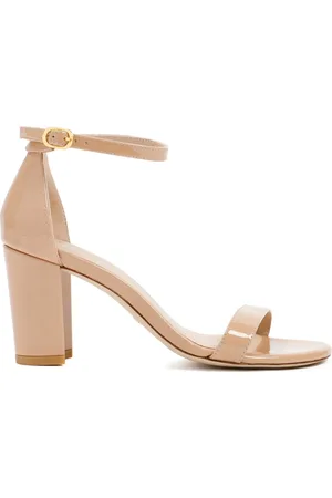 Stuart Weitzman Buty, Kobieta, Beżowy, 37 EU, Skóra, Sandały Nearlynude