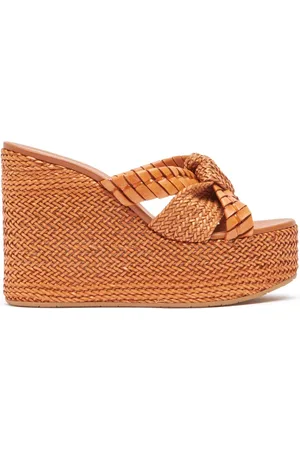 Casadei Buty, Kobieta, brązowy, 38 1/2 EU, Skóra, Formentera Koturny