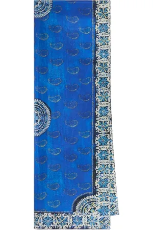 Maliparmi Akcesoria, Kobieta, Niebieski, ONE SIZE, Collection Print Stole