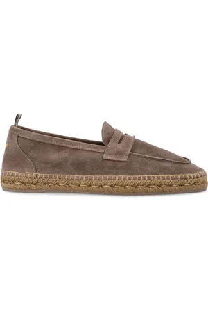 Castaner Buty, Mężczyzna, brązowy, 40 EU, Zamsz, Męskie Zamknięte Topo Mokasyny Espadryle