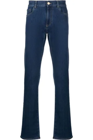 CANALI Jeansy, Mężczyzna, Niebieski, 2XL, Bawełna, Jeansyy Slim-fit