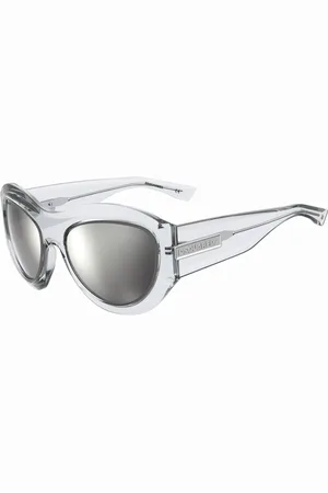 Dsquared2 Akcesoria, Mężczyzna, Szary, ONE SIZE, Srebrne Okulary Przeciwsłoneczne z Lustrzanymi Szkłami
