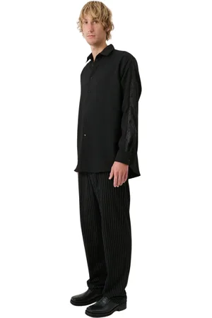 Soulland Koszule, Mężczyzna, Czarny, XL/2XL, Poliester, Koszula Damon