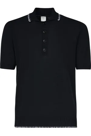 ELEVENTY Koszulki, Mężczyzna, Niebieski, 2XL, Wełna, Polo Shirt