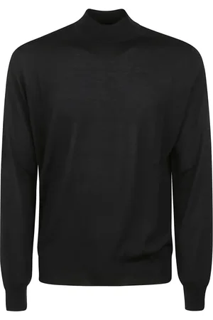 hindustrie Swetry, Mężczyzna, Niebieski, 3XL, Niebieski Sweter z wełny merynosa