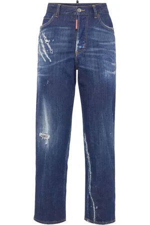 Dsquared2 Jeansy, Kobieta, Niebieski, S, Modna Kolekcja Odzieży