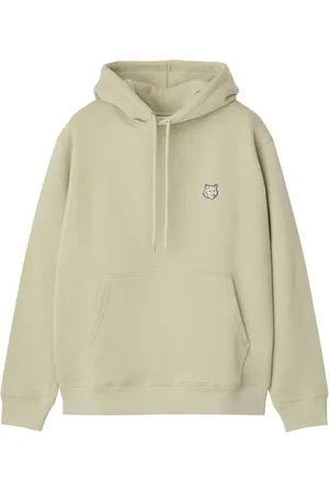 Maison Kitsuné Bluzy, Mężczyzna, Beżowy, S, Stylowa Bluza