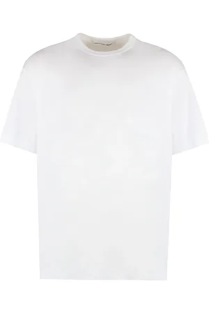 Comme des Garçons Koszulki, Mężczyzna, Biały, S, Bawełna, Bawełniana koszulka z okrągłym dekoltem