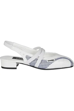 Carel Buty, Kobieta, Biały, 37 EU, Czółenka Slingback 01