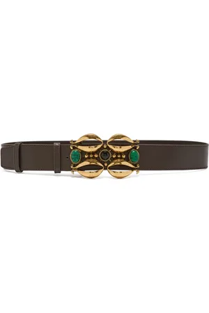Maliparmi Akcesoria, Kobieta, brązowy, 90 CM, Precious Buckle Belt