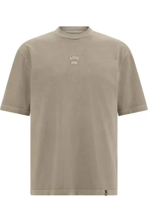 Boggi Milano Koszulki, Mężczyzna, Beżowy, M, Bawełna, Bawełniana koszulka T-shirt z dżerseju