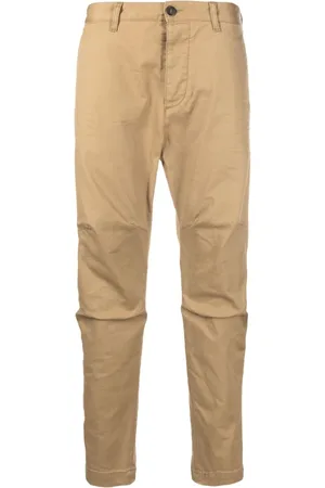 Dsquared2 Spodnie, Mężczyzna, Beżowy, L, Spodnie Slim Fit