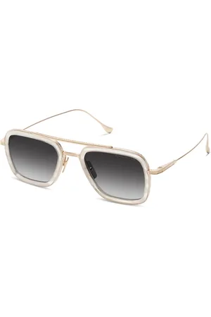 DITA EYEWEAR Akcesoria, unisex, Biały, ONE SIZE, Okulary przeciwsłoneczne Flight. 006 w białym wirze