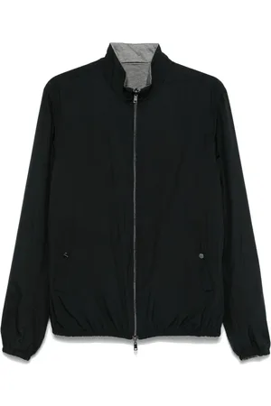 HERNO Bluzy, Mężczyzna, Niebieski, 2XL, Poliester, Kurtka Dwustronna