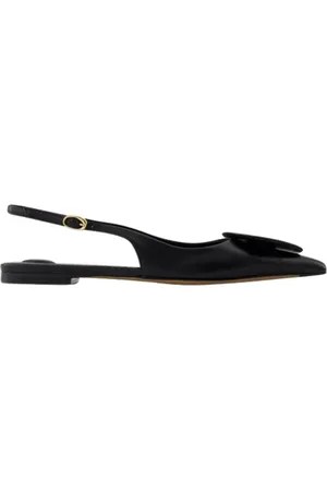Jacquemus Buty, Kobieta, Czarny, 36 EU, Skóra, Leather heels