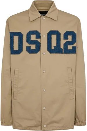 Dsquared2 Kurtki, Mężczyzna, brązowy, M, Kurtka Kaban