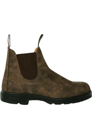 Blundstone Buty, Kobieta, brązowy, 38 EU, Skóra, Brązowe, skórzane botki Chelsea w stylu vintage