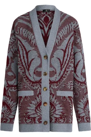 Etro Swetry, Kobieta, Wielobarwność, XS, Cardigan