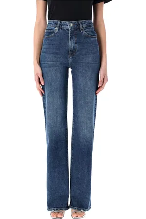 Frame Jeansy, Kobieta, Niebieski, W29, Bawełna, The Arrow Jeansy