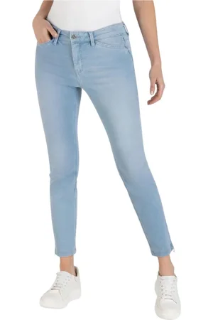 Mac Jeansy, Kobieta, Niebieski, 2XS, Stylowe jeansy slim-fit