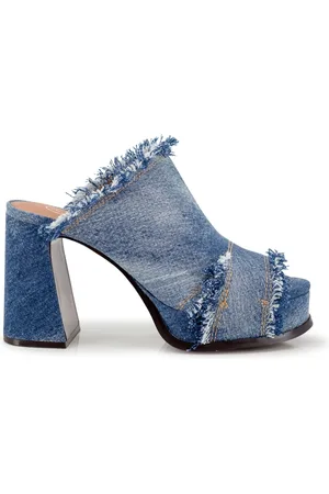 Ash Buty, Kobieta, Niebieski, 38 EU, Denim, Denim Płaskie Buty