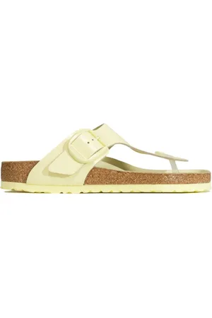 Birkenstock Buty, Kobieta, Żółty, 36 EU, Stylowe Klapki Japonki