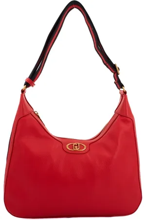 Liu Jo Torebki, Kobieta, Czerwony, ONE SIZE, Skóra, Torba na ramię typu hobo