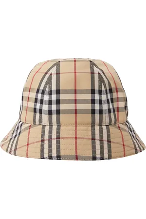 Burberry Akcesoria, unisex, Beżowy, S, Kapelusz typu bucket Signature Check