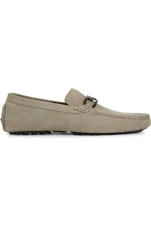 Fendi Buty, Mężczyzna, Szary, 43 EU, Szare Buty Plaskie