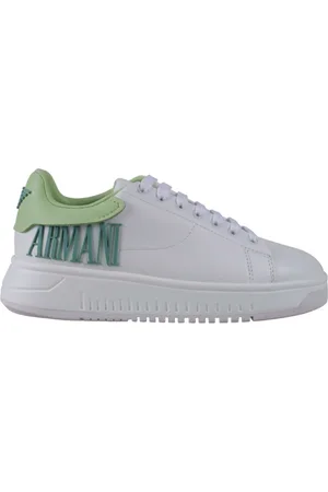 Emporio Armani Buty, Kobieta, Biały, 38 EU, Skóra, Bianca Sneakers