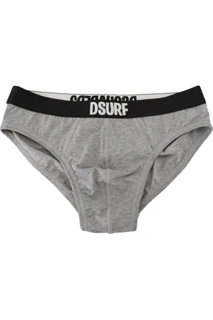 Dsquared2 Bielizna, Mężczyzna, Szary, M, Bawełna, Bokserki Cotton Stretch