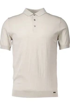 Gentiluomo Koszulki, Mężczyzna, Beżowy, M, Beżowy Polo Klasyczny Styl