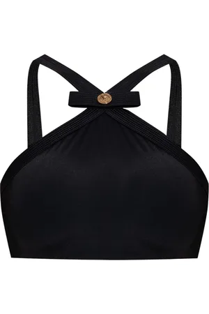 VERSACE Koszulki, Kobieta, Czarny, S, Nylon, Nero Stroje kąpielowe dla kobiet Ss 25